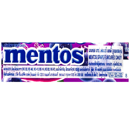 Mentos Grape Flavour