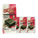 MASITA Roasted Seaweed Spicy Flavour snack, 4g pack, featuring crispy, seasoned seaweed sheets with a spicy flavor.