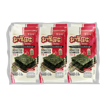 Masita Roasted Seaweed Spicy Flavour 4g x6