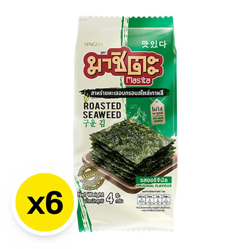 Masita Roasted Seaweed Original Flavour 4g