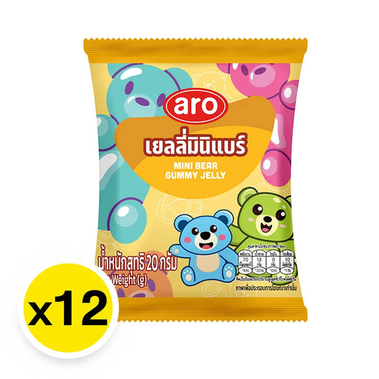 ARO Mini Bear Gummy Jelly 20g x12