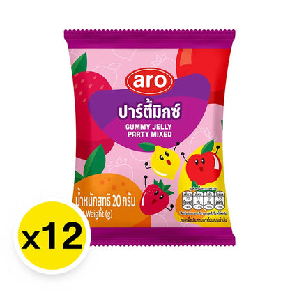 M&K ARO Gummy Jelly Party Mixed 20g x12