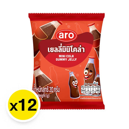 ARO Mini Cola Gummy Jelly 20g x12