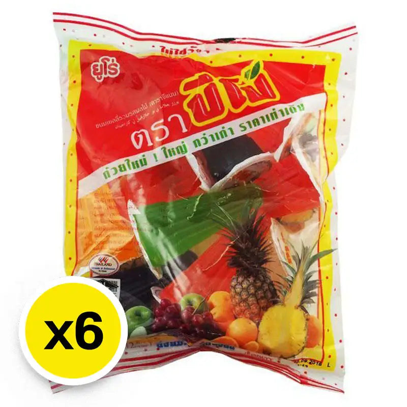 Pipo Carrageenan Jelly Mixed Fruit Flavor x6