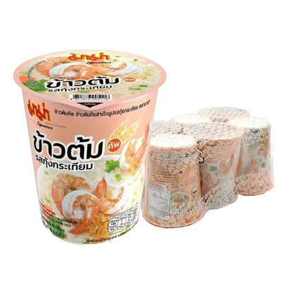 MAMA Rice Soup Shrimp Garlic 40g x6