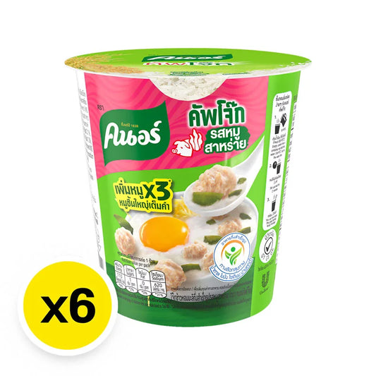 Knorr Cup Jok Pork Seaweed 32g x6