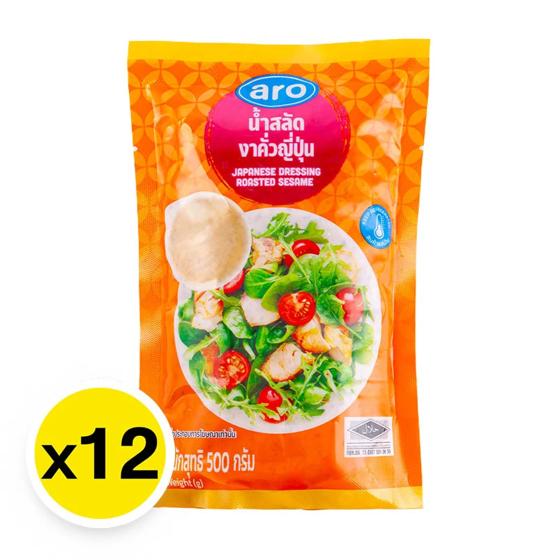 ARO Roasted Sesame Japanese Dressing 500g x12