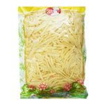 Smart Chef Bamboo Shootstrips in brine, 900g jar, showcasing dry grocery product with bamboo shoots in a clear jar.