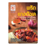 MAE NOI Hunglay Curry Paste 500g jar, Thai dry grocery product with vibrant label and traditional Thai curry paste inside.