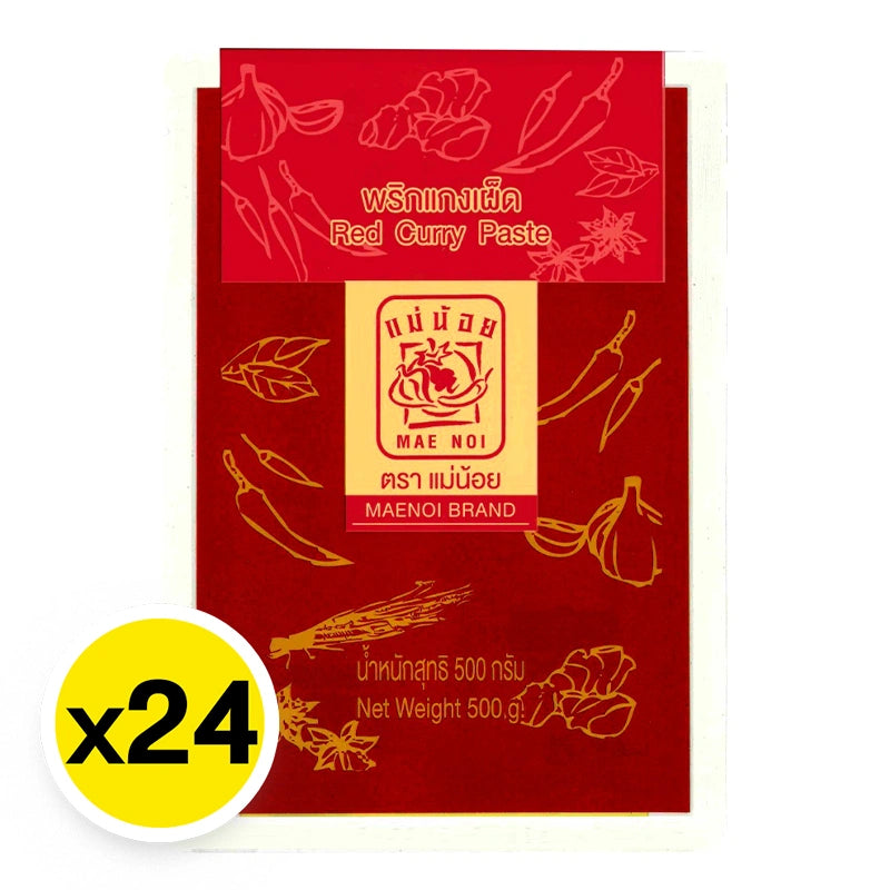 MAE NOI Red Curry Paste 500g x24