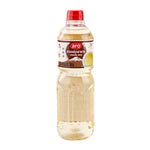 Bottle of ARO Cooking Sake 1L, dry grocery Japanese rice wine used for cooking and flavoring dishes.