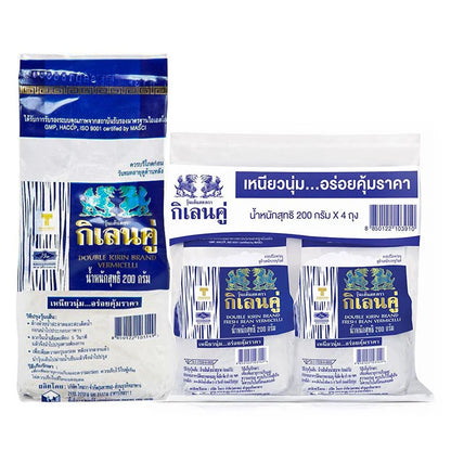 DOUBLE KIRIN FRESH VERMICELLI 200g x4