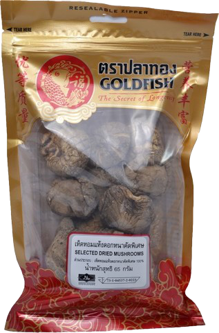Gold Fish Selected Dried Shiitake Mushrooms