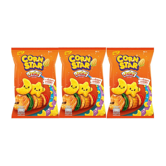 Party Corn Star Extra Barbeque 50g x3