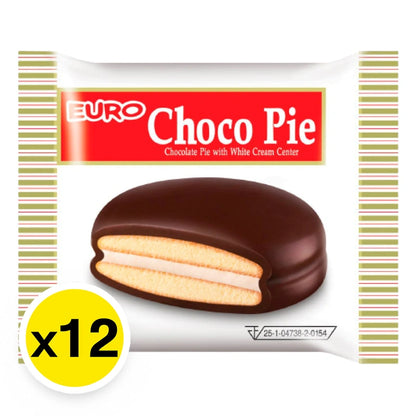 Euro Chocopie Chocolate Center 18g x12