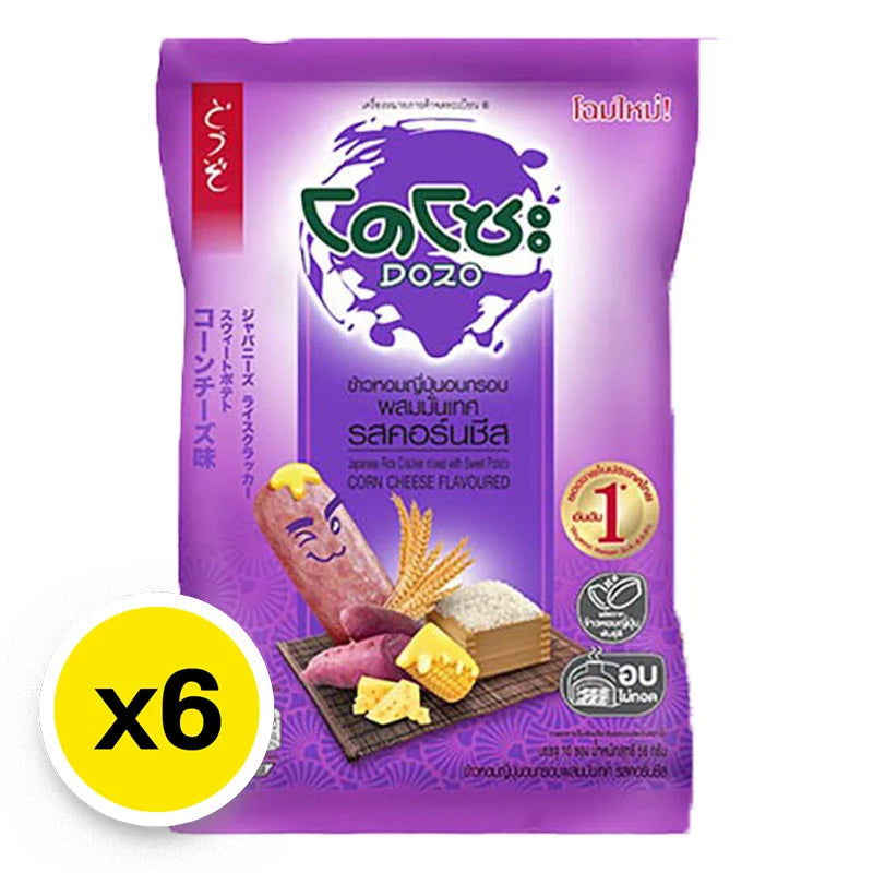 Dozo Cracker Sweet Potato 56g x6