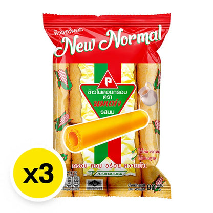 Nomtang Corn Snack Milk 80g x3