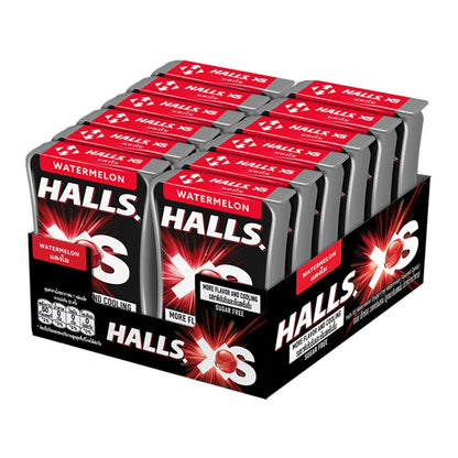 Halls XS Watermelon 12g x12