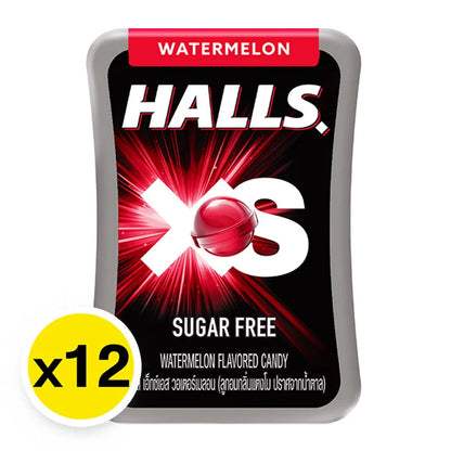 Halls XS Watermelon 12g x12