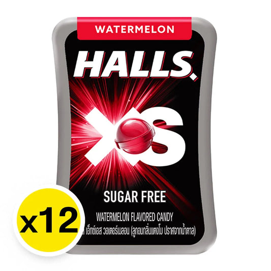 Halls XS Watermelon 12g x12