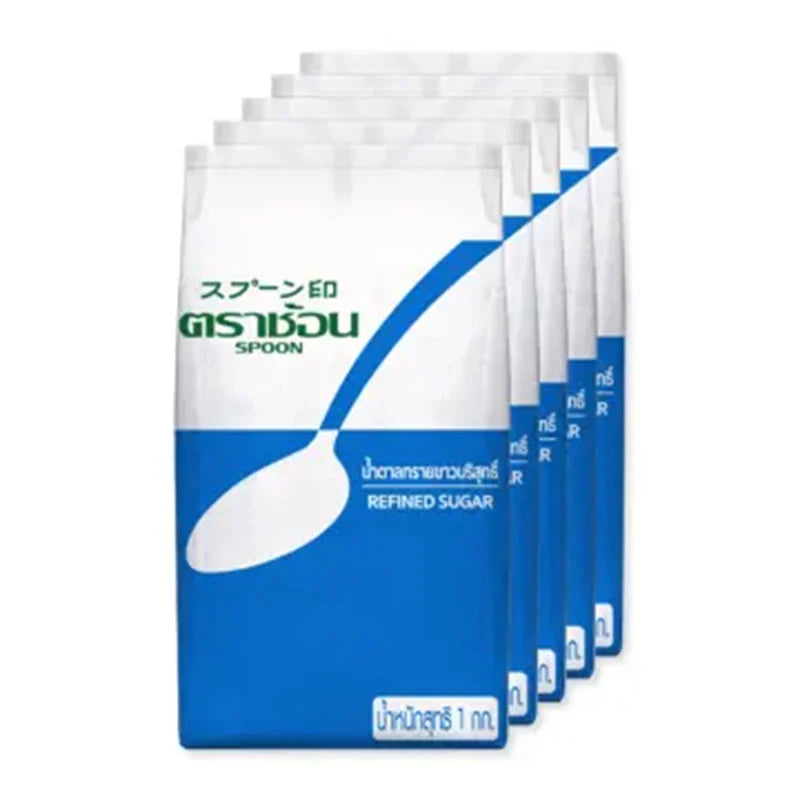 SPOON Pure Refined Sugar 1kg x5