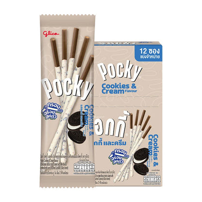 Pocky Cookies Cream 12 Sachets 11g