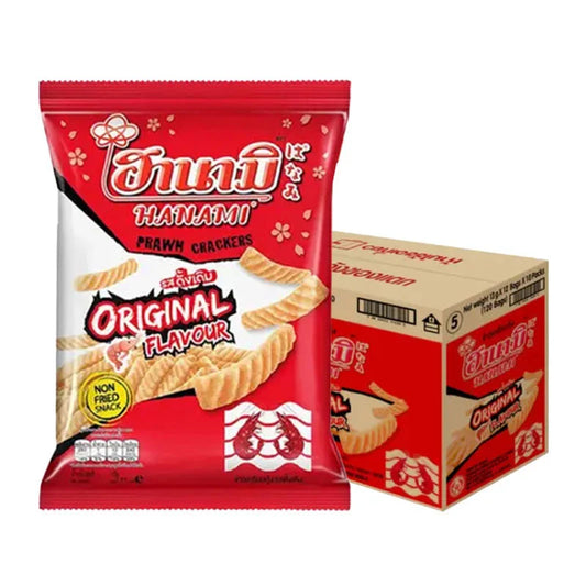 HANAMI Prawn Cracker Original 120 Pcs Carton 13g