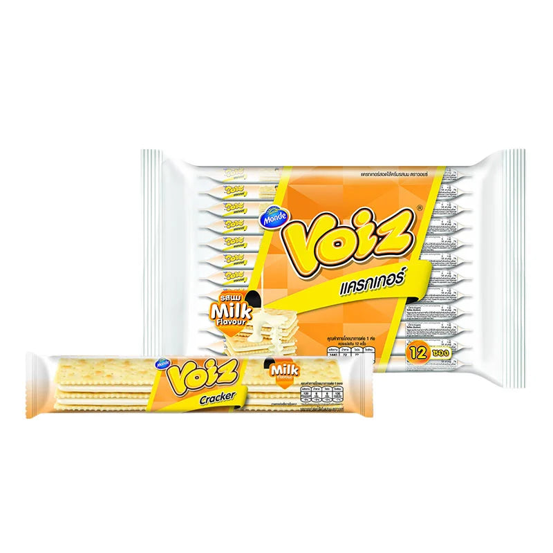 Voiz Milk Cracker 12 Pcs 24g