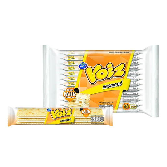 Voiz Milk Cracker 12 Pcs 24g