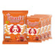 HANAMI Hot & Chili Prawn Crackers in a 52g pack, crispy seafood snack with spicy chili flavor, shown in a clear image.
