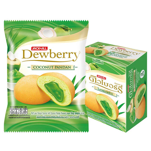 DEWBERRY Cake Coconut Pandan 12 Pcs 15g