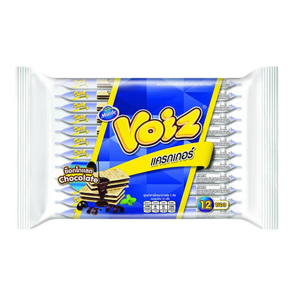 Voiz Cracker With Chocolate Cream Filling 24g x12