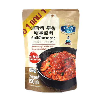 King Chef Kimchi With Seasoned Jellyfish 190g