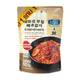 KING CHEF Kimchi with seasoned jellyfish in a 190g jar, showcasing the spicy fermented cabbage and tender jellyfish slices.