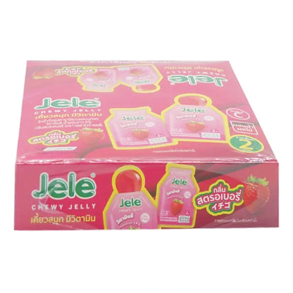 Jele Chewy Jelly Carrageenan Strawberry 18g