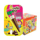Topco Toon Chocolate Milk Candy 10.5g pack with 12 colorful chocolate milk-flavored candies in vibrant wrappers.