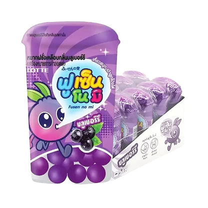 LOTTE Gum Fusen Blueberry 15g x10
