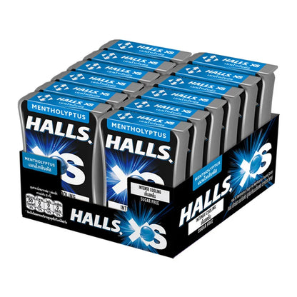 Halls XS Mentho-Lyptus 12g x12
