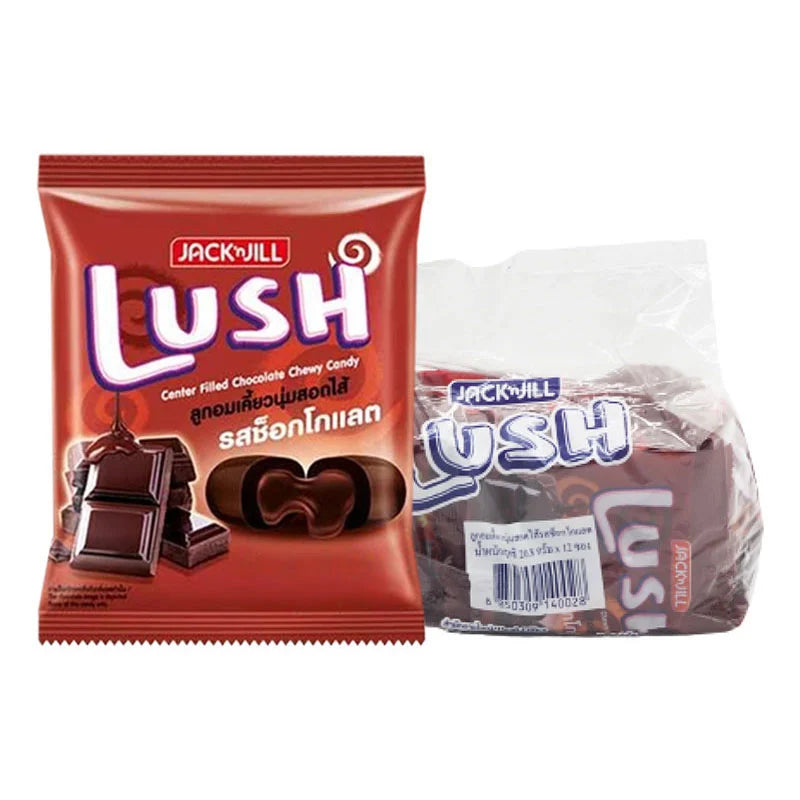 LUSH Center Filled Chocolate Chewy Candy 20.8g x12