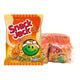 SNACK JACK Green Pea Snack Salt Chilli Prawn, 15g package, showing crispy green pea chips seasoned with salt, chili, and prawn flavor.