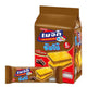 MAJIC Jumbo Choco Cracker snack pack with 12 individually wrapped chocolate-filled crackers on a white background