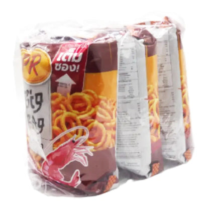 PR Rice Cracker Shrimp Spicy 80g x3