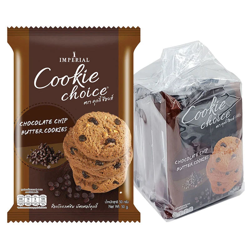 Choice Cookie Chocolate Chips 50g x6