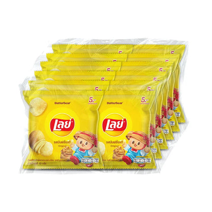LAY'S Classic Potato Chips Original 13g x12