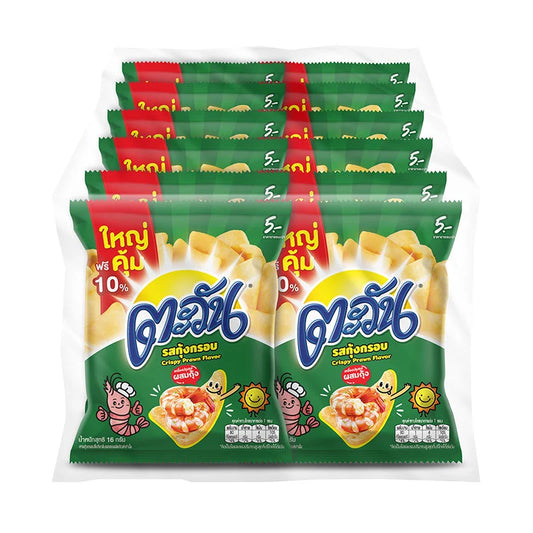 TAWAN Extruded Snack Shrimp 16g x12