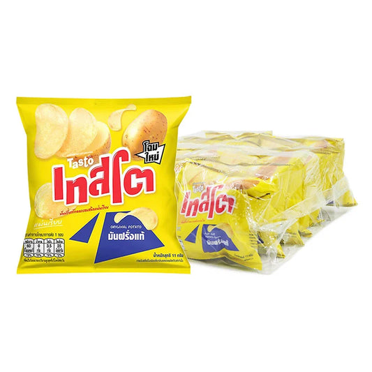TASTO Potato Chips Salt 11g x12