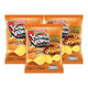 ROLLER COASTER Potato Chips Extrude BBQ 50g x3