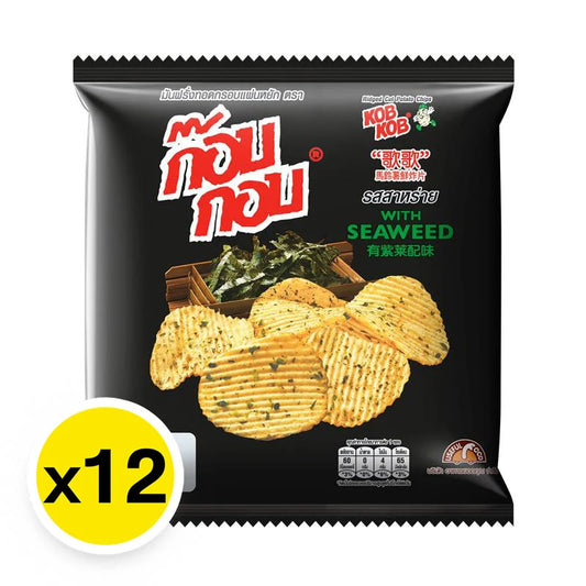 KOB Chips Seaweed 12g x12