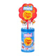 Assorted Chupa Chups Mini Lollipops with creamy flavor in a 50-piece pack, featuring colorful wrappers and small size.
