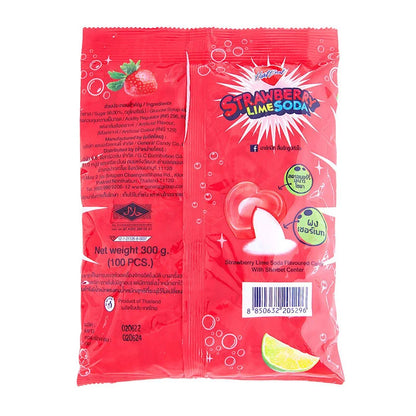 Hartbeat Strawberry Lime Soda Candy